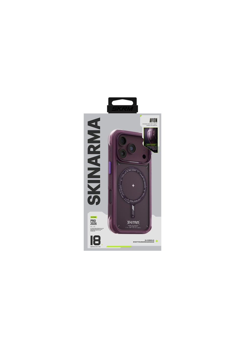 Skinarma Avion – iPhone 18 Pro Max Kılıfı
