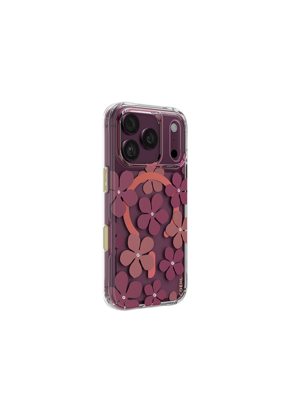 Coehl Mila Çiçek Desenli – iPhone 18 Pro Max Kılıfı