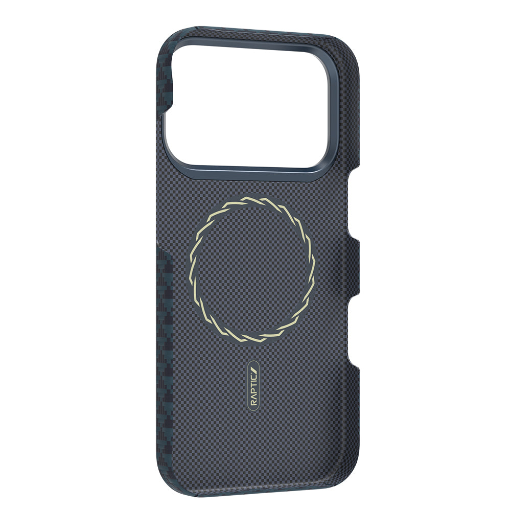 Raptic Aramid Skin Origin Karbon – iPhone 18 Pro Kılıfı