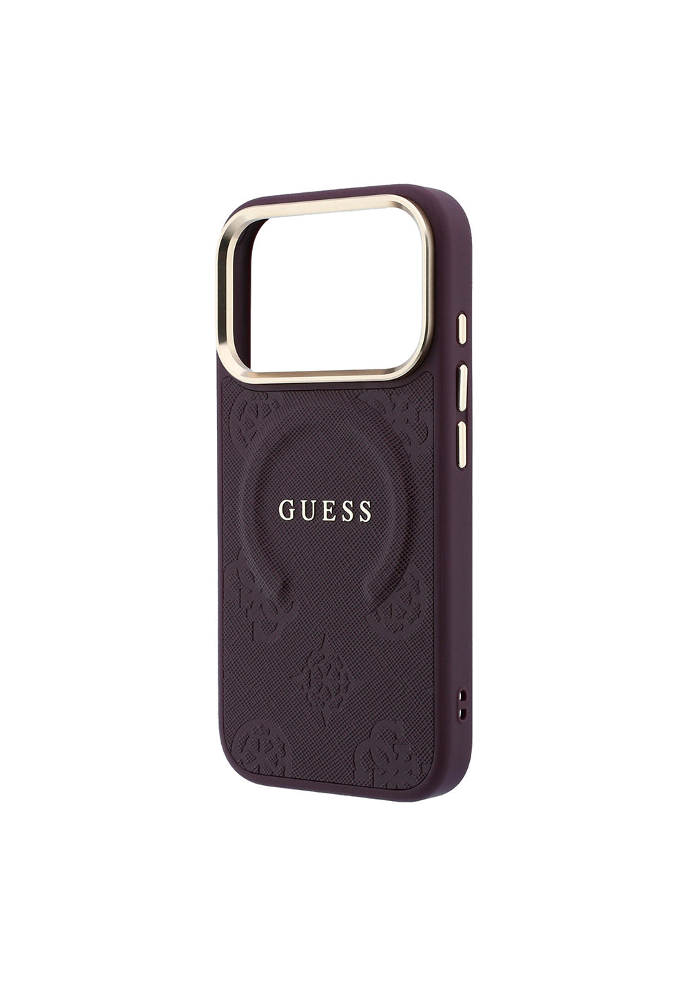 Guess Peony C-Magnet Yazı Logolu – iPhone 18 Pro Kılıfı