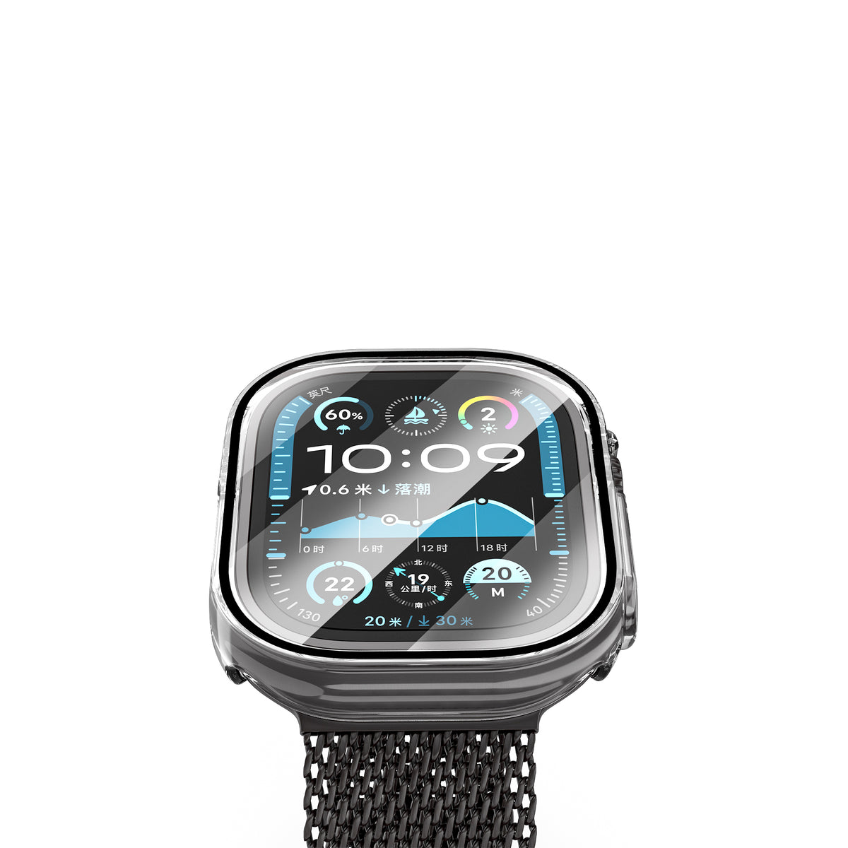 Wiwu JD-108 Koruyucu Kasa ve HD Ekran Filmi – Apple Watch Ultra 49 mm