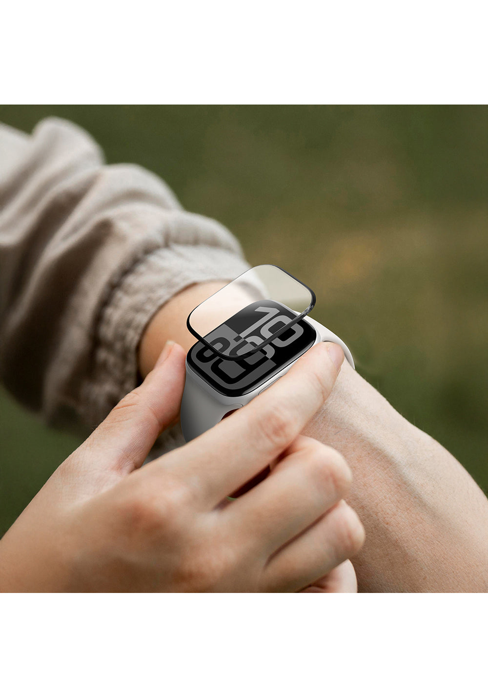 Amazingthing Radix Protective Uygulama Aparatlı Ekran Filmi – Apple Watch Series 10 46 mm
