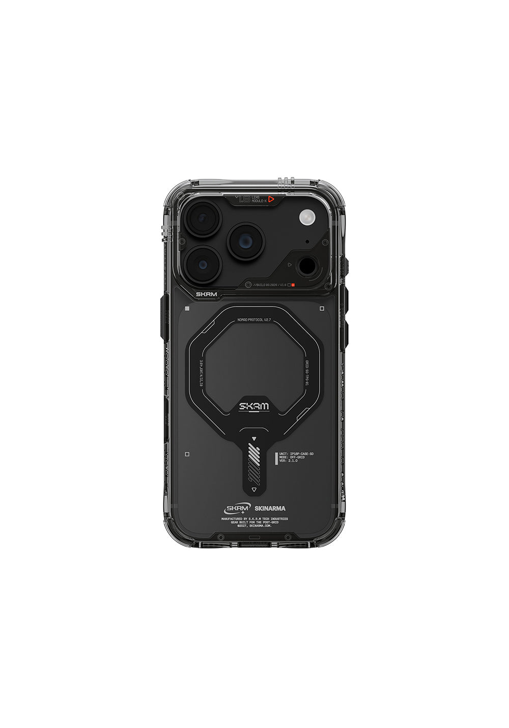 Skinarma Şeffaf Saido Mag-Charge – iPhone 18 Pro Kılıfı