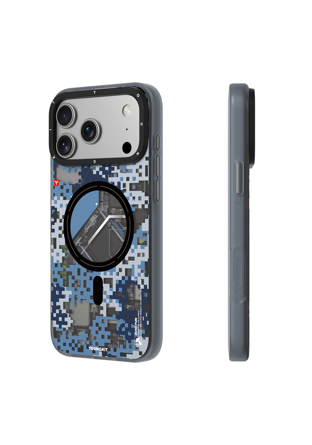 Youngkit Camouflage Sykell – iPhone 18 Pro Max Kılıfı