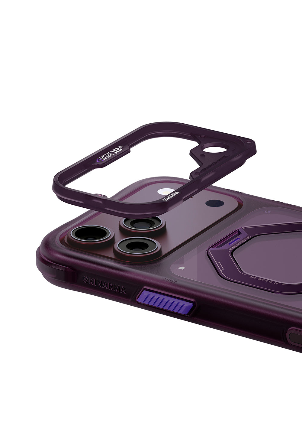 Skinarma Standlı Saturn – iPhone 18 Pro Kılıfı