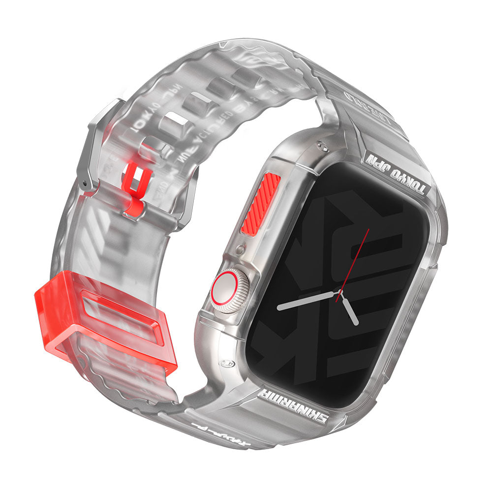 Skinarma Saido Koruyucu Kasa ve Kordon Seti – Apple Watch 44/45 mm