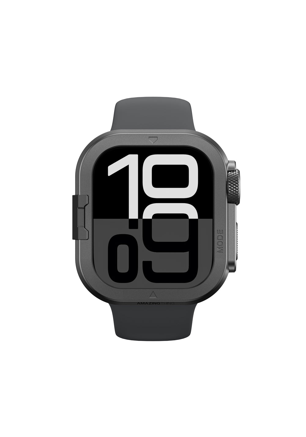 Amazingthing Premium Armor Fit FullGuard Metal Kasa ve Ekran Koruması – Apple Watch Series 10 46 mm