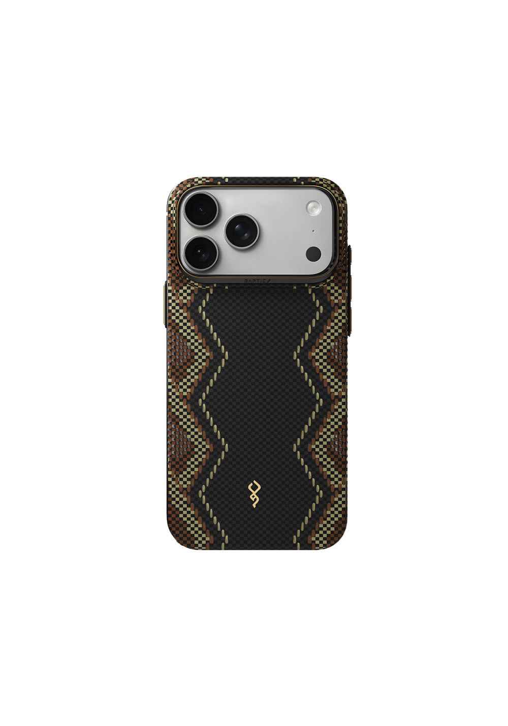 Raptic Aramid Skin Scepter Karbon – iPhone 18 Pro Kılıfı