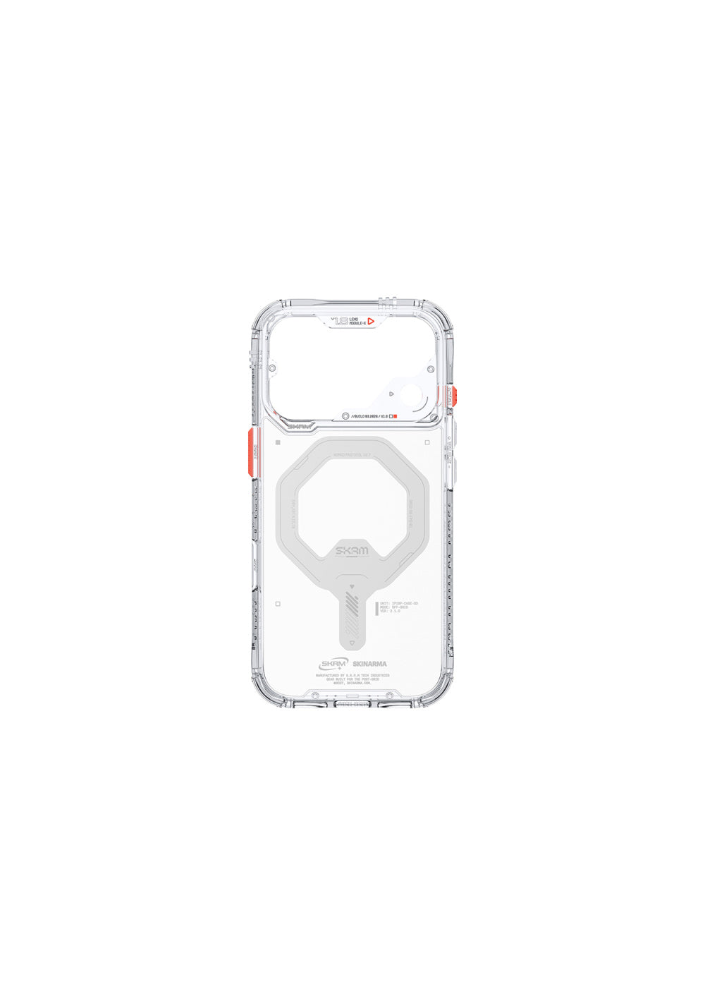 Skinarma Şeffaf Saido Mag-Charge – iPhone 18 Pro Kılıfı