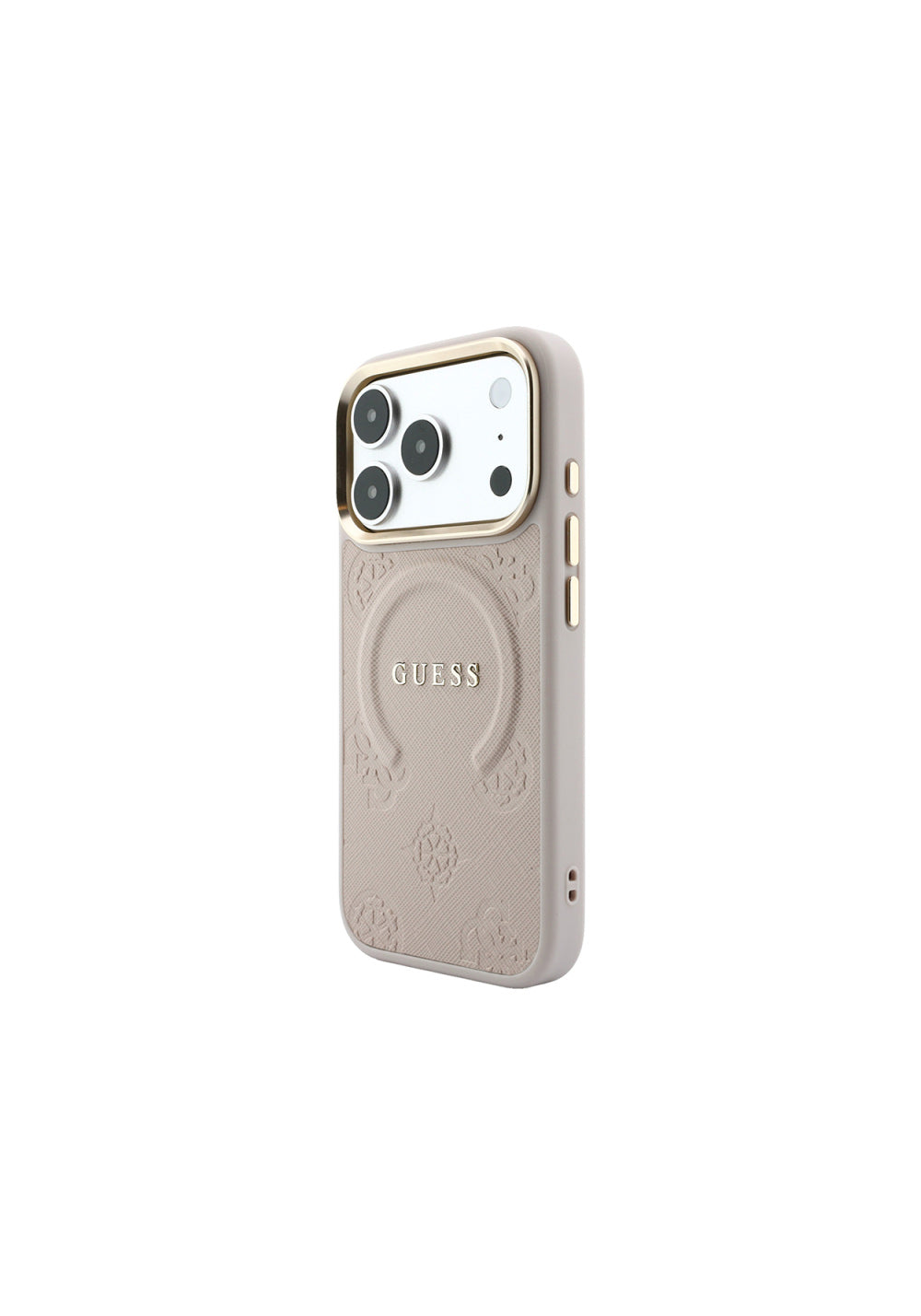 Guess Peony C-Magnet Yazı Logolu – iPhone 18 Pro Max Kılıfı