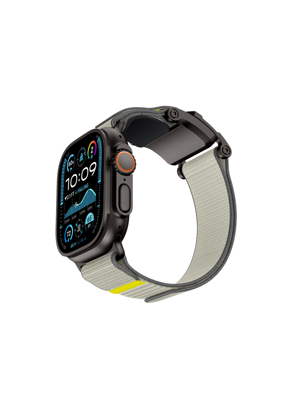 Mohseven Mecha Sport Dokuma Kordon – Apple Watch 42/44/45/46/49 mm