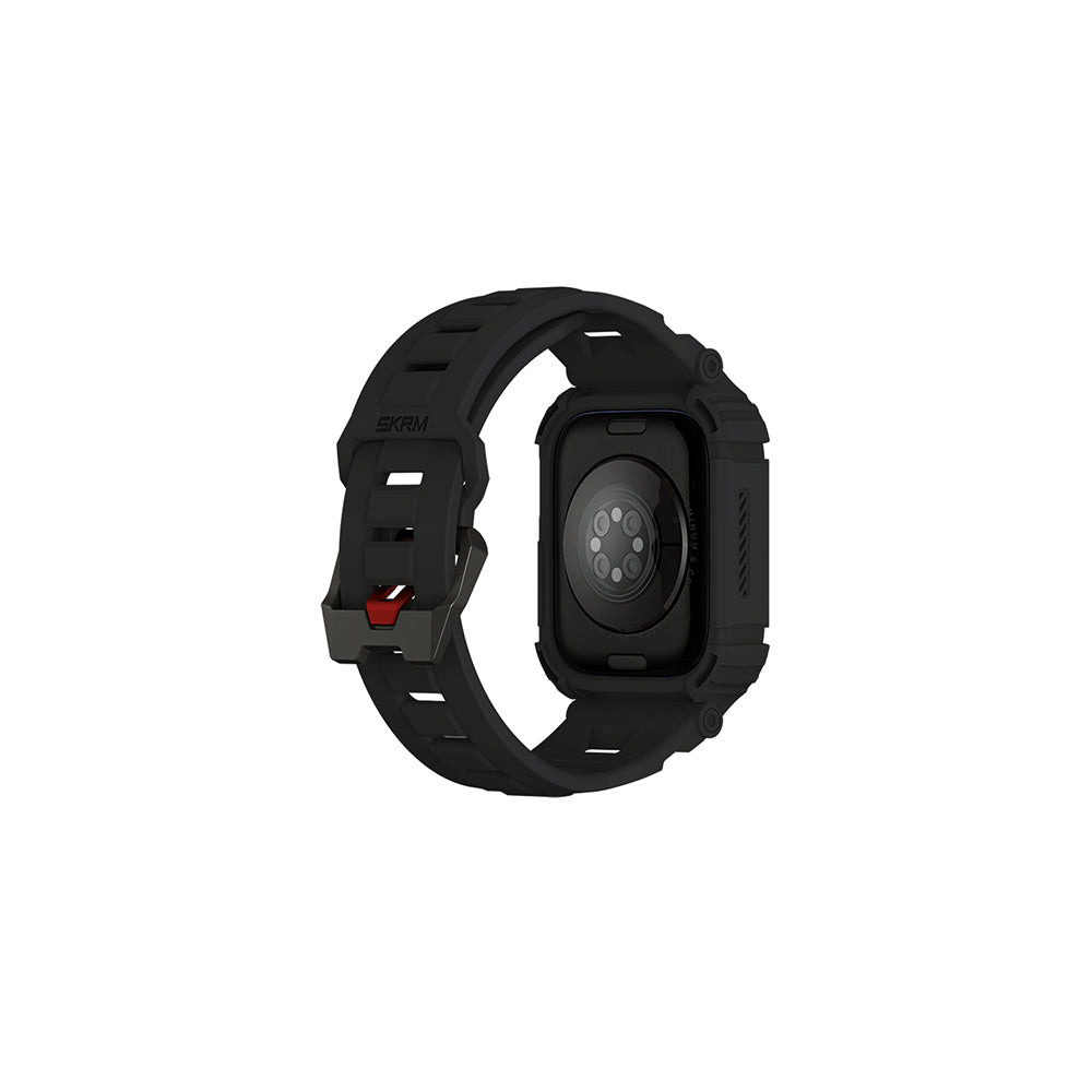Skinarma Mecha TPU Kasa ve Kordon Seti – Apple Watch 44/45 mm