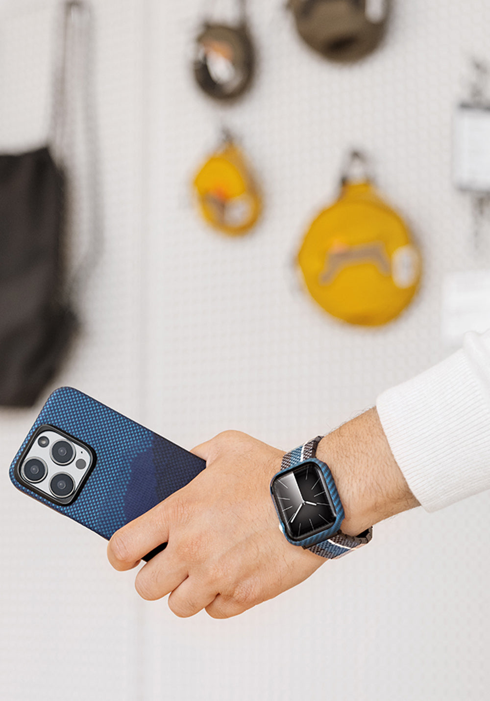 Pitaka Air Case Classic 600D Aramid Koruyucu Kasa – Apple Watch 45 mm
