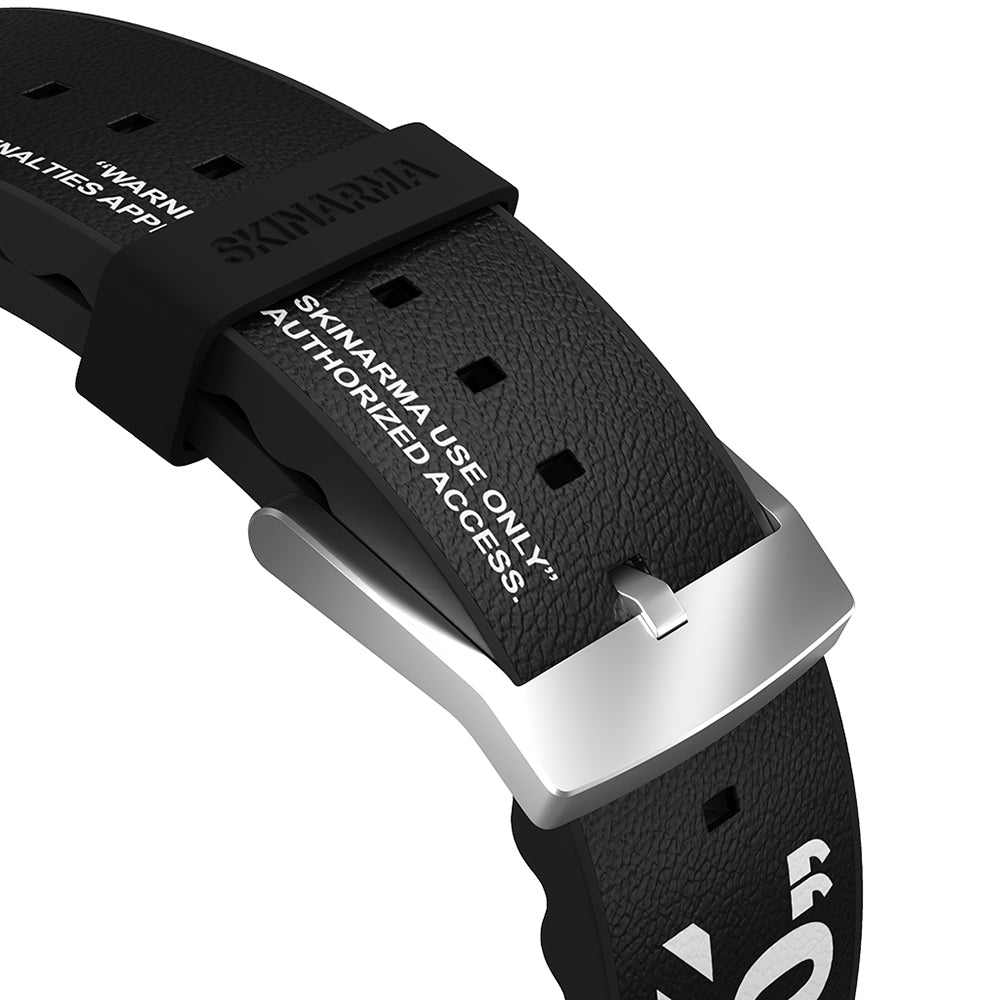 Skinarma Taihi Sora Deri Görünümlü Silikon Kordon – Apple Watch 42/44/45 mm