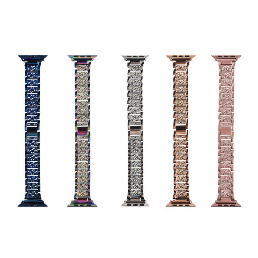 Wiwu Three Beads Set Auger Metal Kordon – Apple Watch ürün görseli