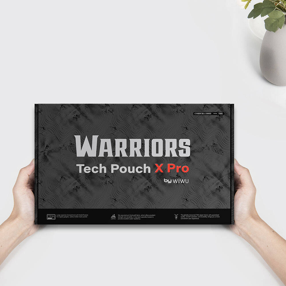 Wiwu Warriors Tech Pouch X Pro – Aksesuar Düzenleyici Çanta