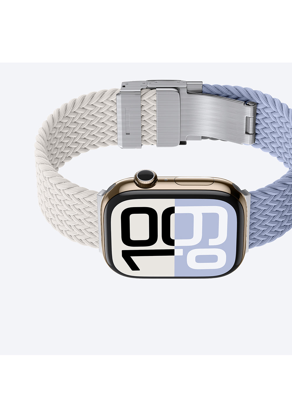 Amazingthing Glamour Blend Dokuma Kordon – Apple Watch 46 mm