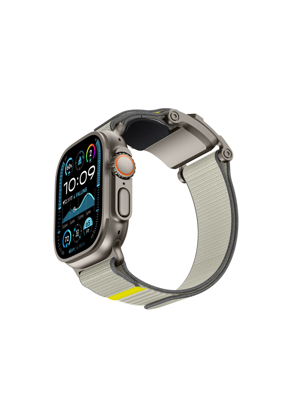 Mohseven Mecha Sport Dokuma Kordon – Apple Watch 42/44/45/46/49 mm