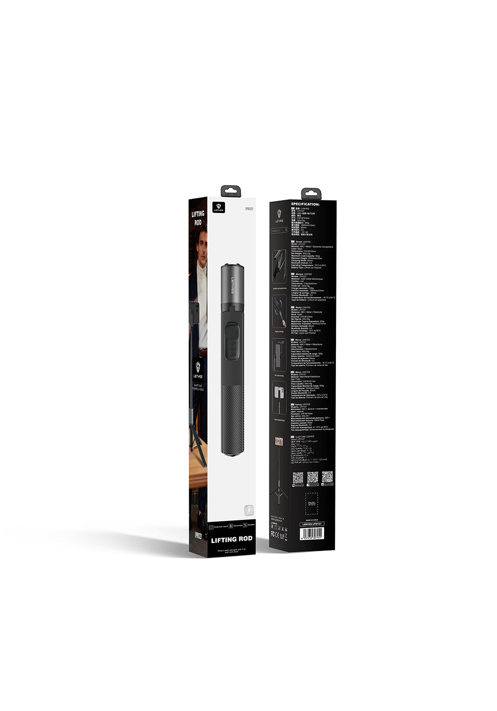 Lenyes LPH127 – 164 cm Bluetooth Kumandalı Tripod
