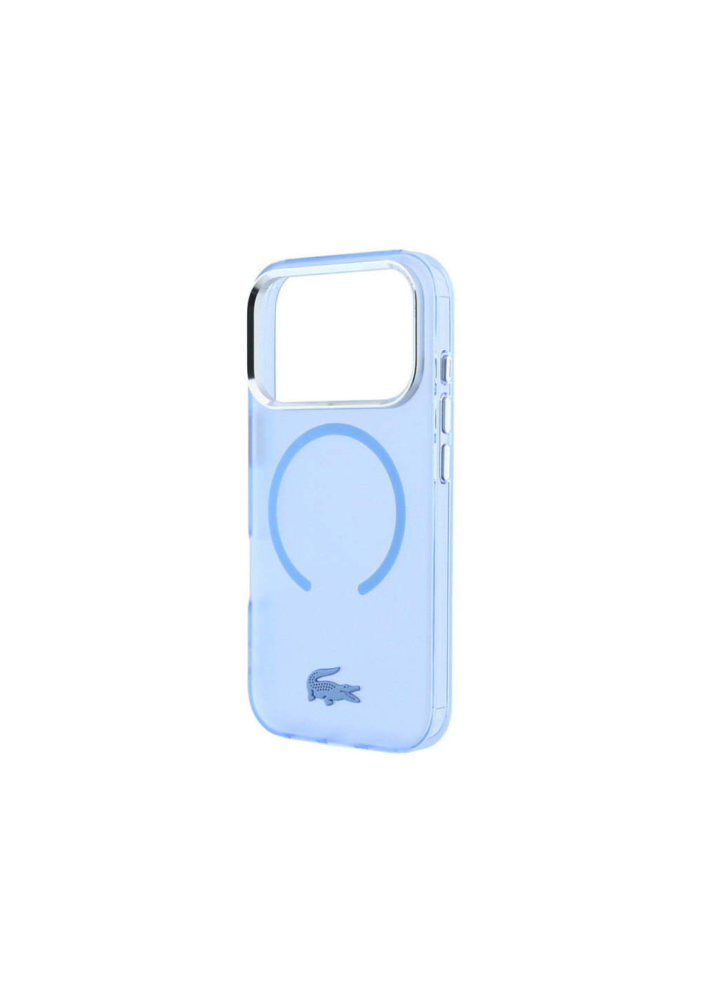Lacoste C-Magnet İkonik Timsah Logolu IML Frosted – iPhone 18 Pro Max Kılıfı
