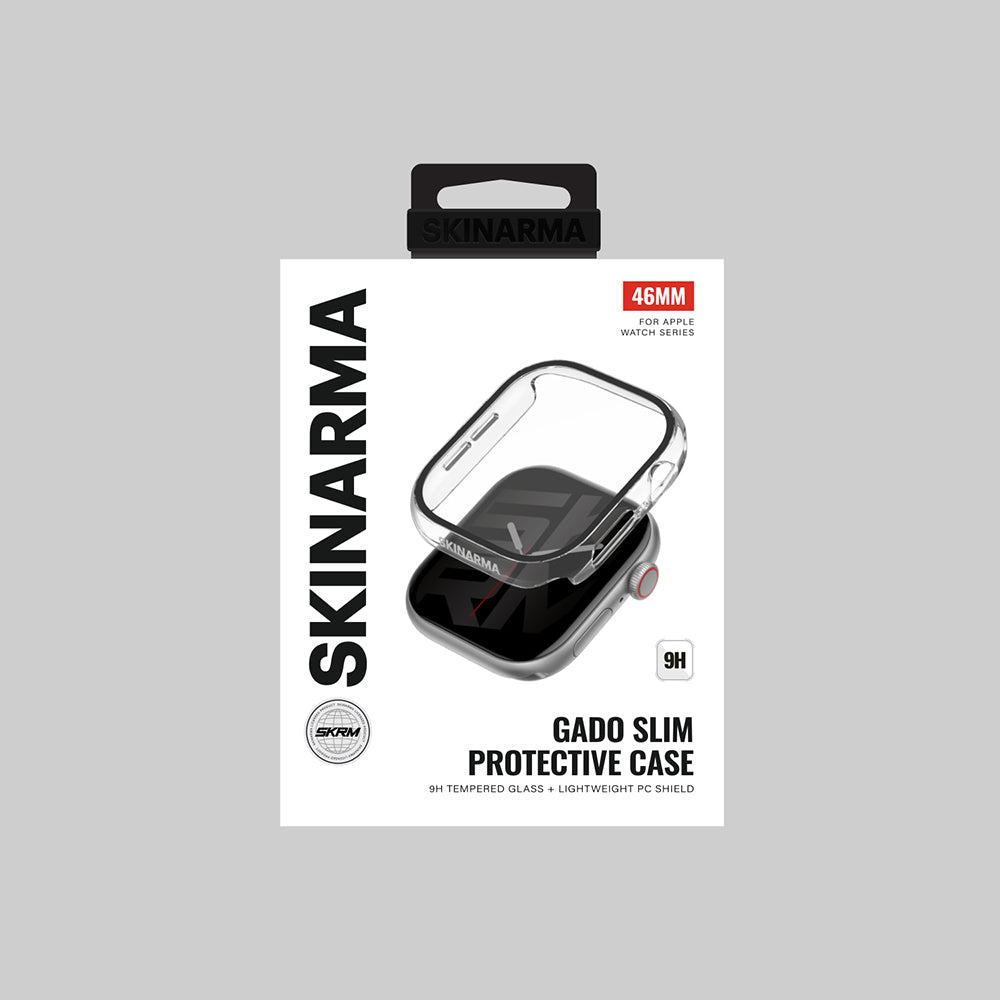 Skinarma Gado Kasa ve Ekran Koruması – Apple Watch Series 10 46 mm