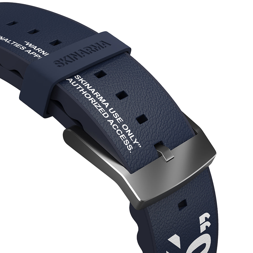Skinarma Taihi Sora Deri Görünümlü Silikon Kordon – Apple Watch 42/44/45 mm
