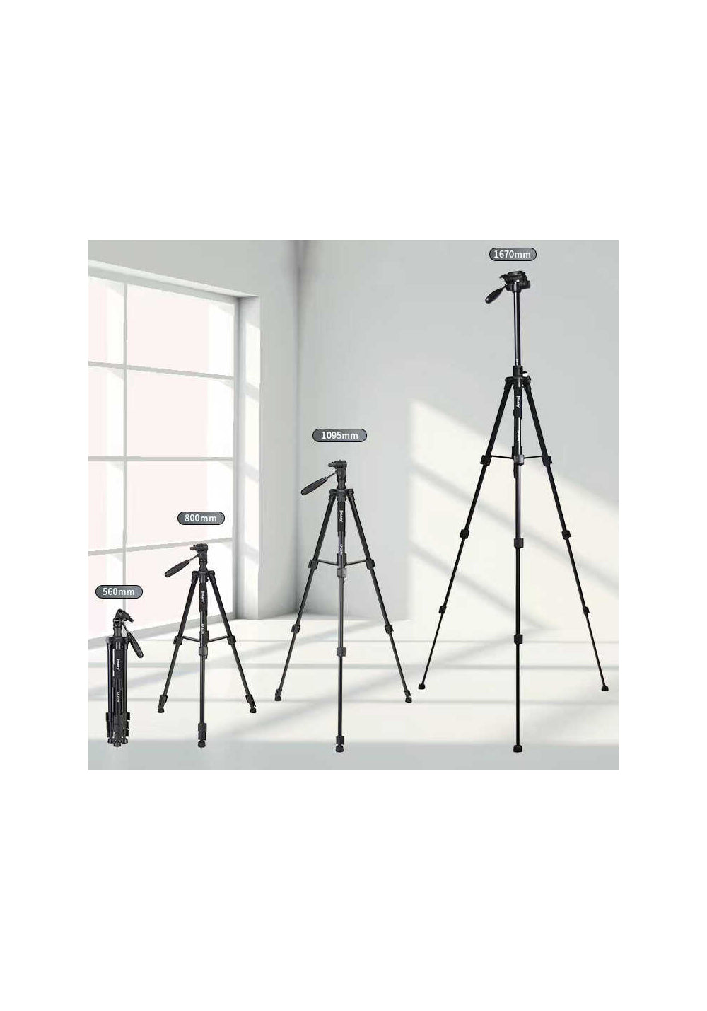 Jmary KP2274 – 167 cm Monopod Özellikli Tripod