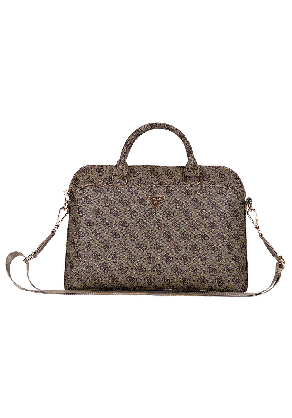 Guess 4G Desen Üçgen Logo – 15 inç Laptop Çantası