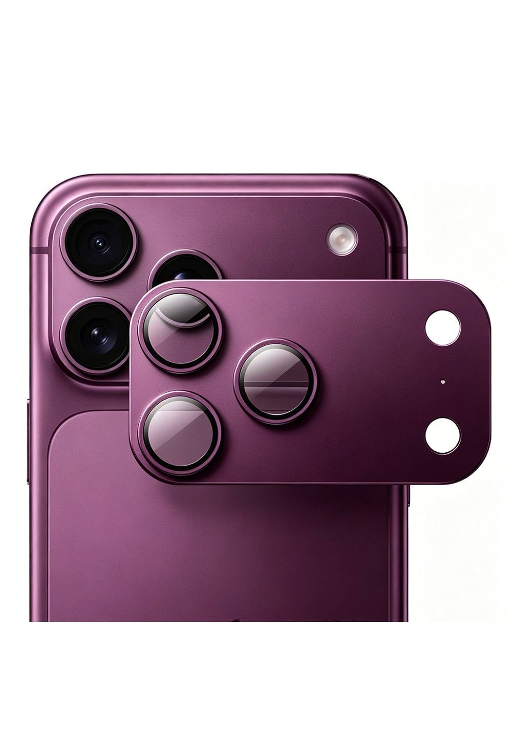 Mohseven Sapphire Alüminyum Safir – iPhone 18 Pro Lens Koruyucusu