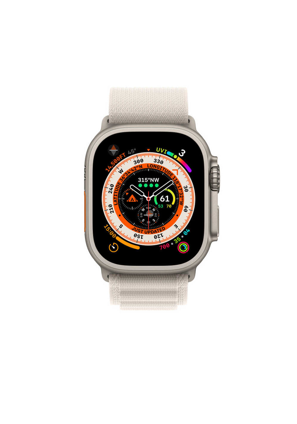 Wiwu WU-01 Örgü Kordon – Apple Watch 42/44/45/49 mm