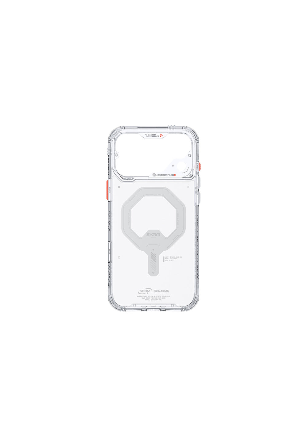 Skinarma Şeffaf Saido Mag-Charge – iPhone 18 Pro Kılıfı