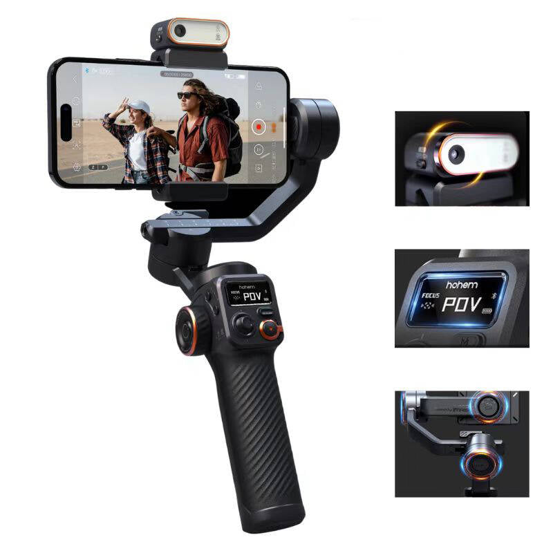 Hohem iSteady M6 – 3 Eksenli AI Takipli Telefon Gimbalı