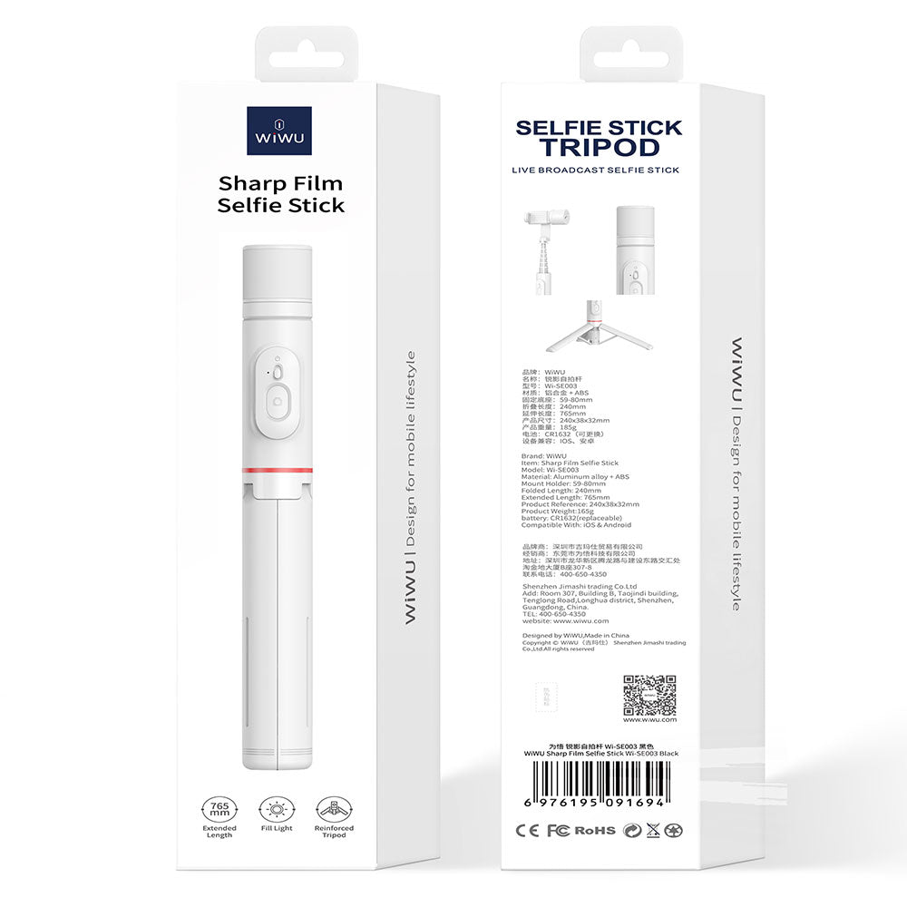 Wiwu Wi-SE003 – 76,5 cm Dolgu Işıklı Tripod