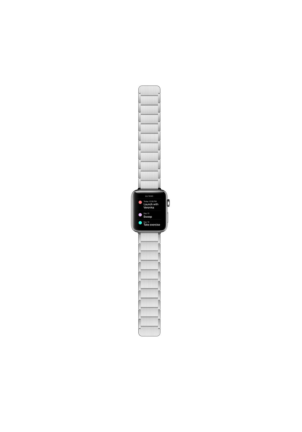 Raptic Classic Manyetik Metal Kordon – Apple Watch 38/40/41 mm + Series 10 42 mm