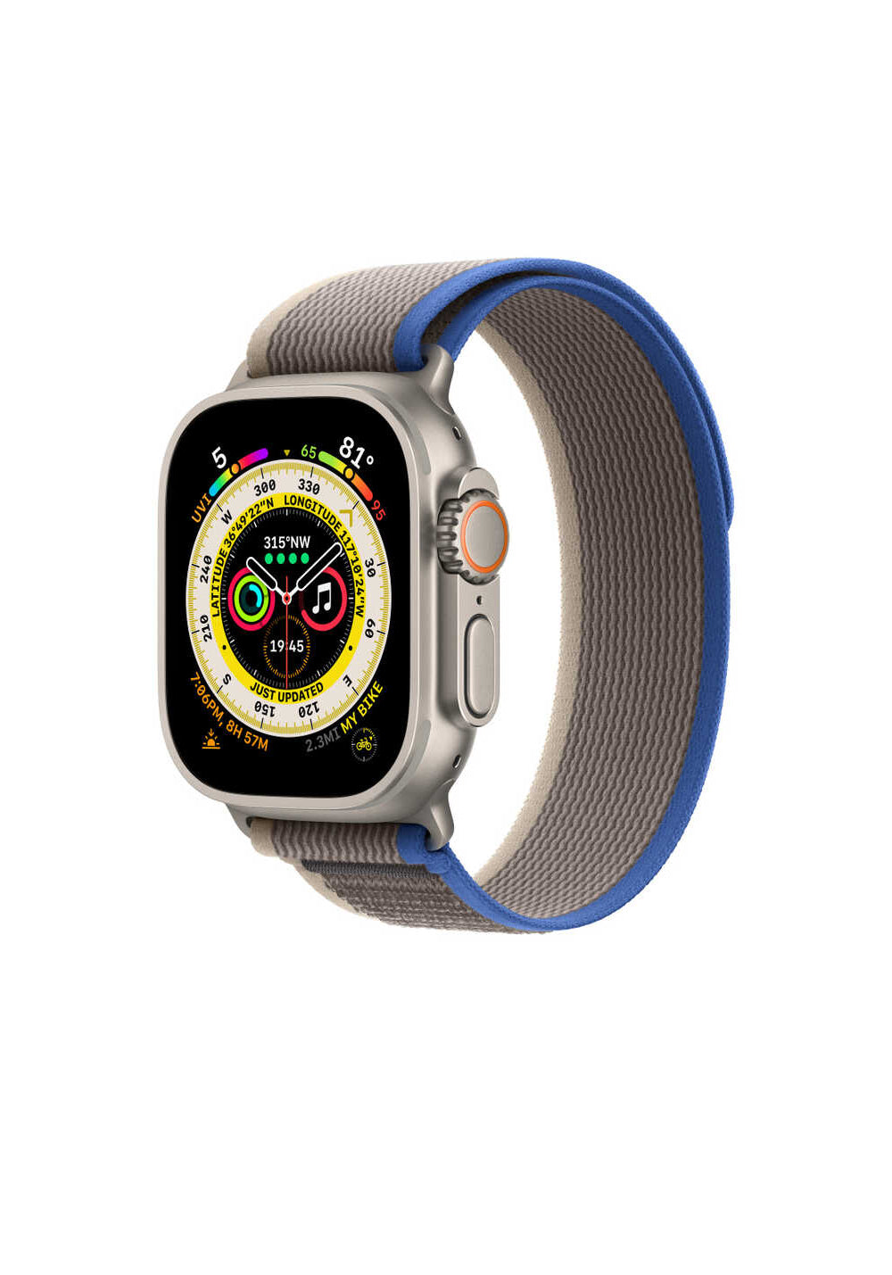 Wiwu Trail Loop Naylon Örgü Kordon – Apple Watch 42/44/45/49 mm