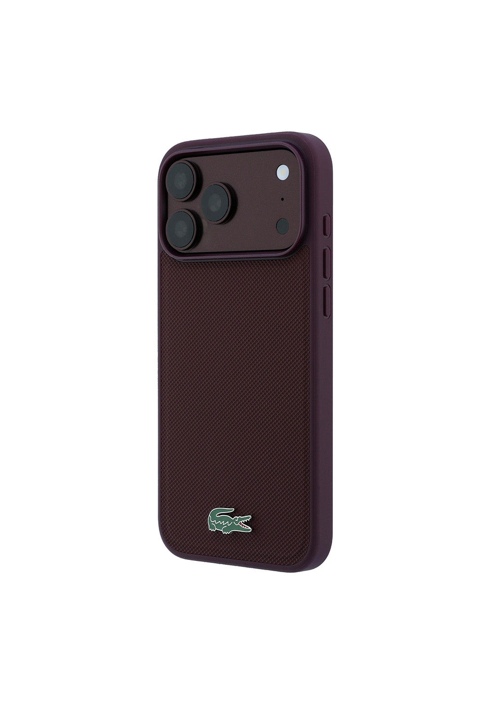 Lacoste PU Pike Desenli – iPhone 18 Pro Max Kılıfı