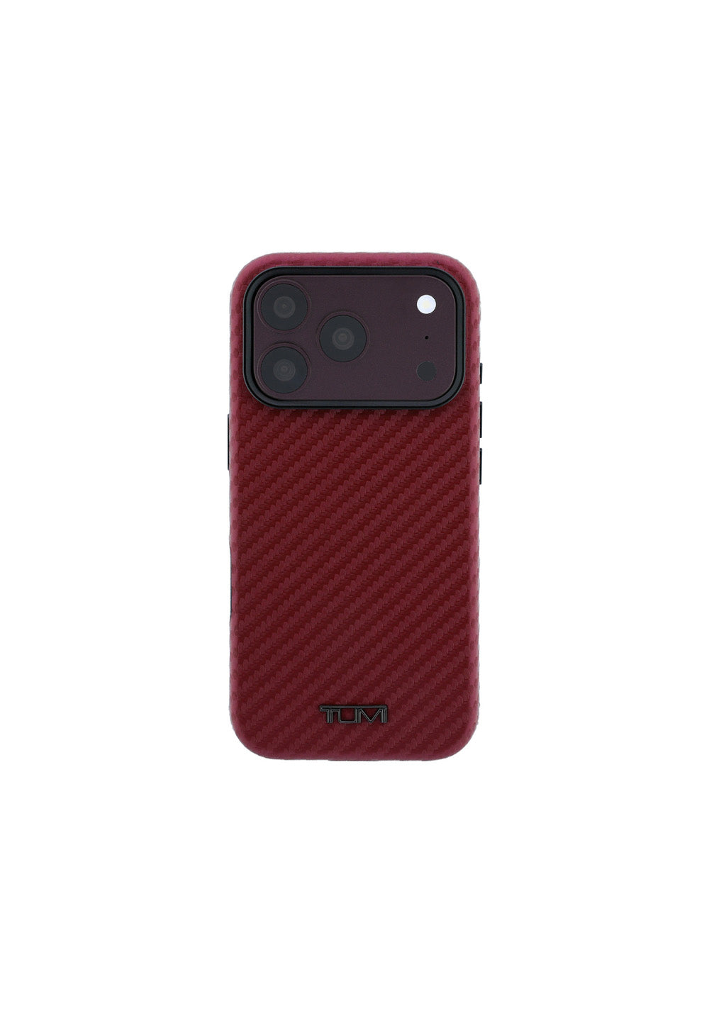 TUMI PU Karbon Tasarımlı – iPhone 18 Pro Kılıfı