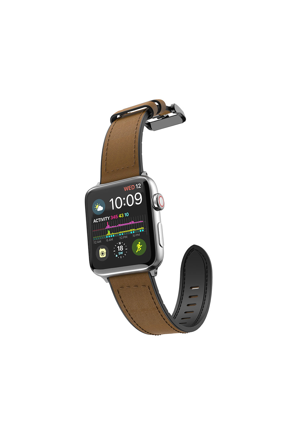 Raptic Hybrid Leather Deri Kordon – Apple Watch 38/40/41 mm + Series 10 42 mm