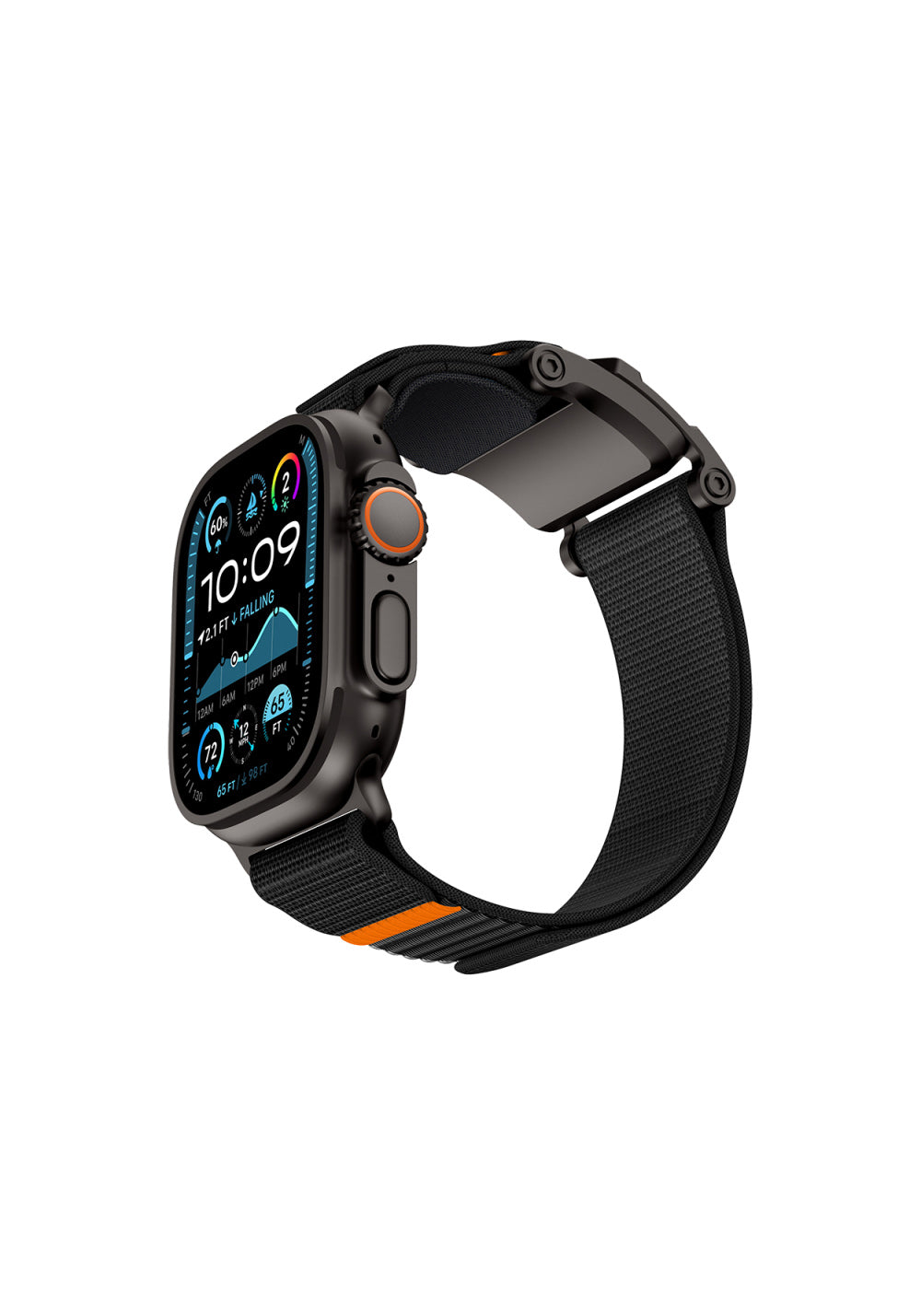 Mohseven Mecha Sport Dokuma Kordon – Apple Watch 42/44/45/46/49 mm