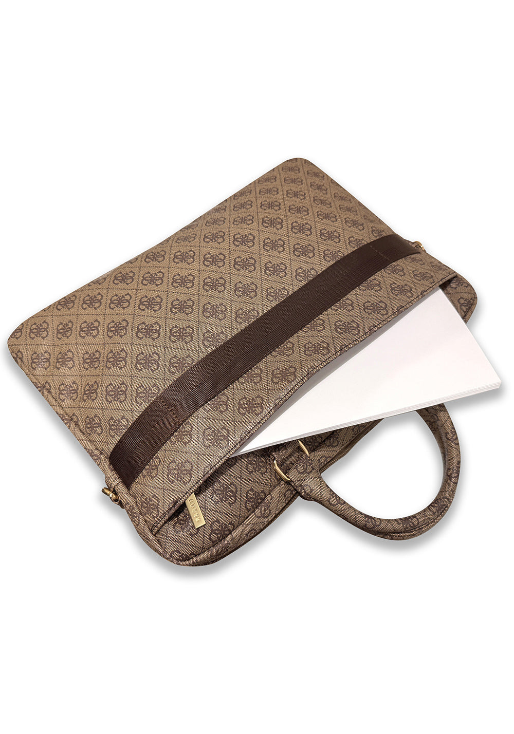 Guess 4G Desen Büyük 4G Logo – 15 inç Laptop Çantası