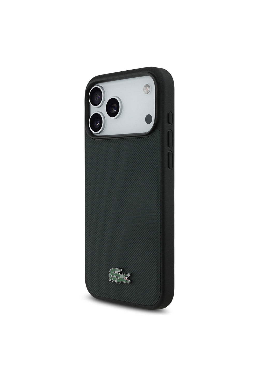 Lacoste PU Pike Desenli – iPhone 18 Pro Max Kılıfı