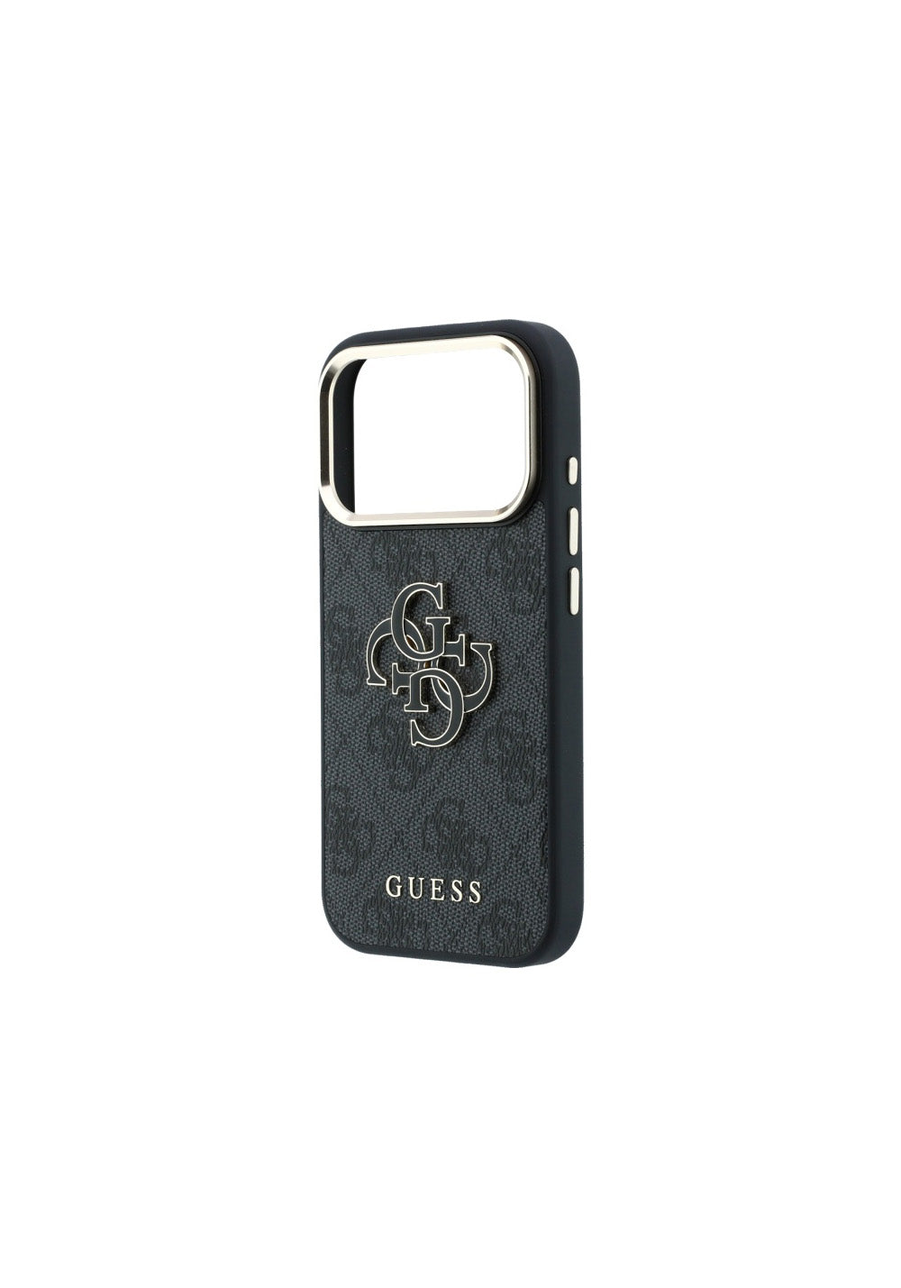 Guess 4G Büyük Resin Logolu PU – iPhone 18 Pro Max Kılıfı