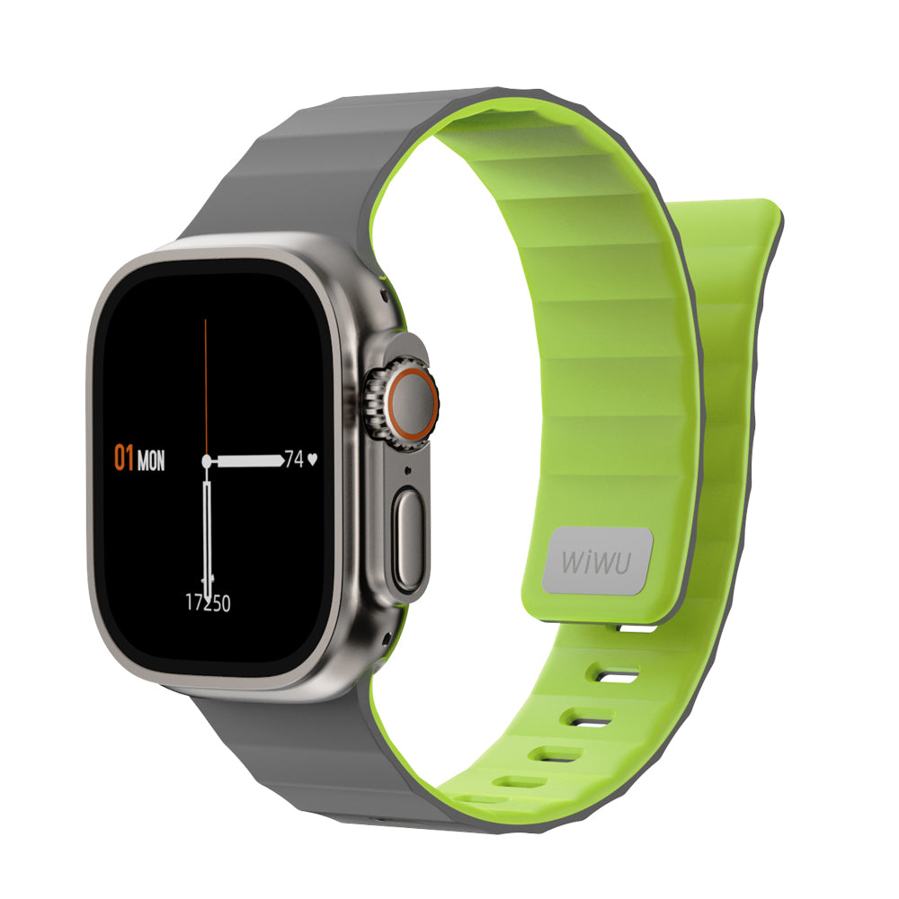 Wiwu Mag Secur Silikon Kordon – Apple Watch 42/44/45/46/49 mm