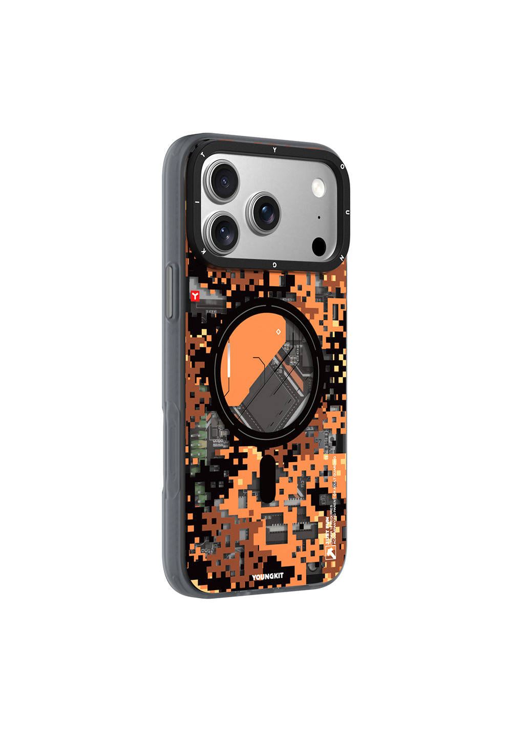 Youngkit Camouflage Sykell – iPhone 18 Pro Max Kılıfı
