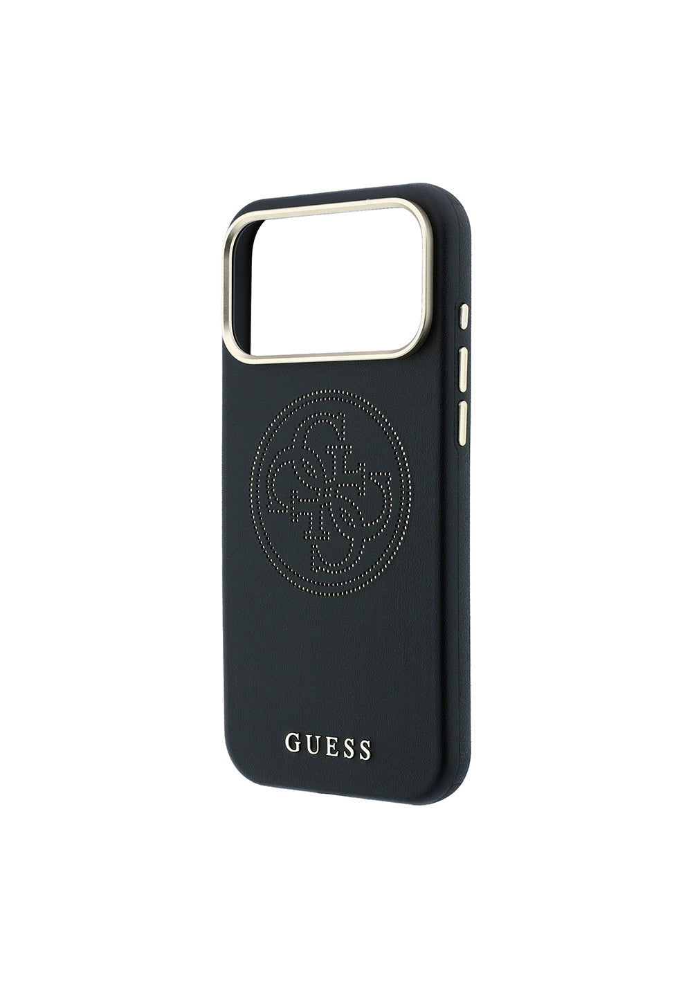 Guess PU Delikli 4G ve Yazı Logolu – iPhone 18 Pro Max Kılıfı