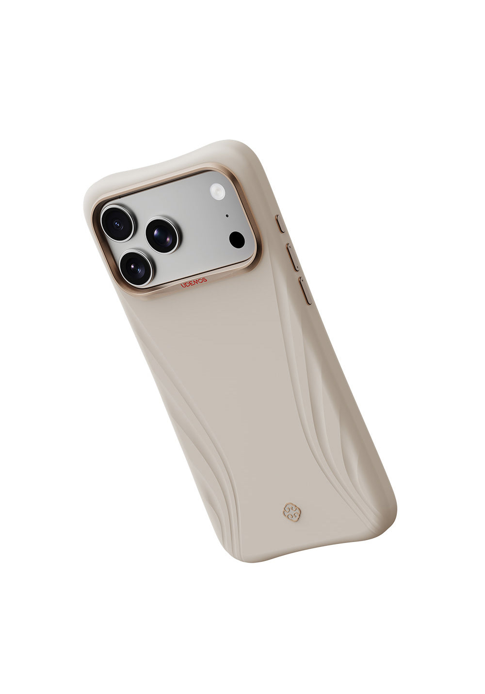 Udemos Çizgili Logolu Freedom – iPhone 18 Pro Kılıfı
