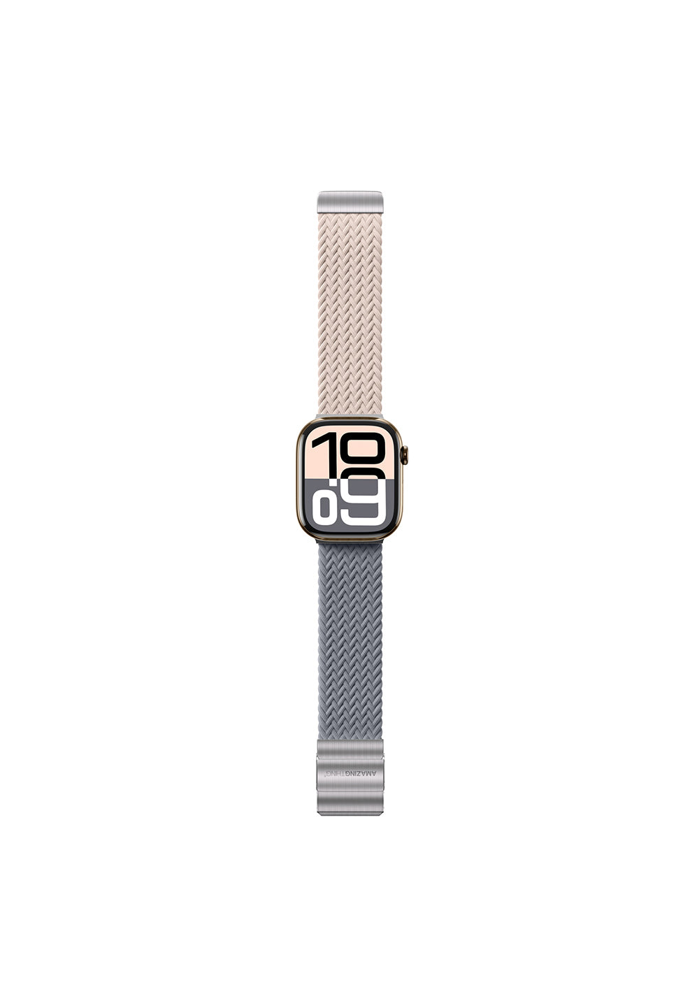 Amazingthing Glamour Blend Dokuma Kordon – Apple Watch 46 mm