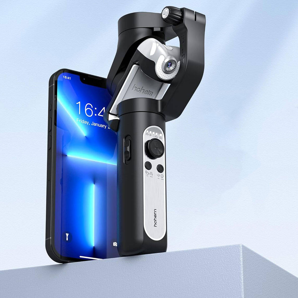 Hohem iSteady V2s – 3 Eksenli AI Takipli Telefon Gimbalı