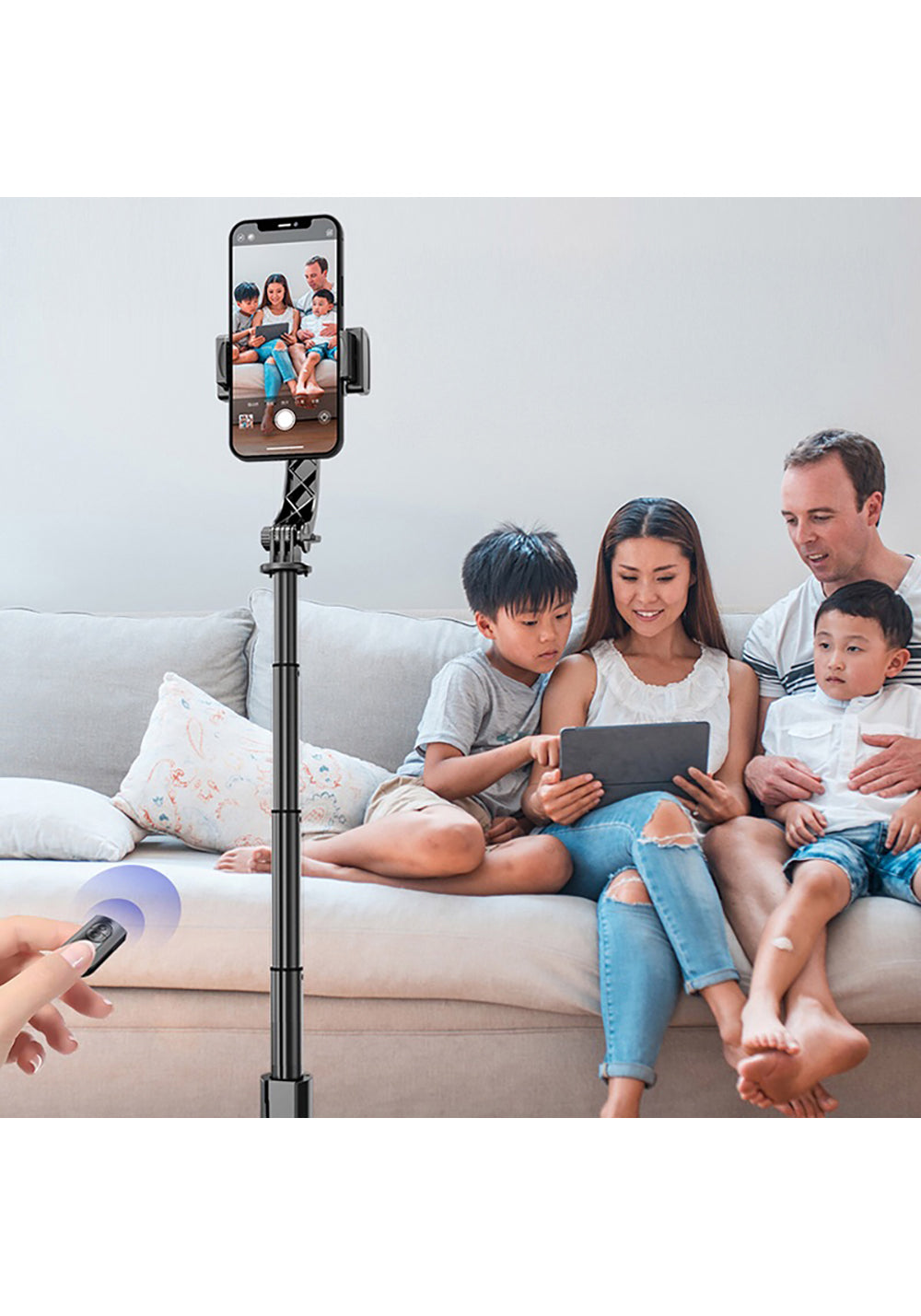 Go Des GD-F06 – 70 cm Kumandalı Tripod ve Selfie Çubuğu