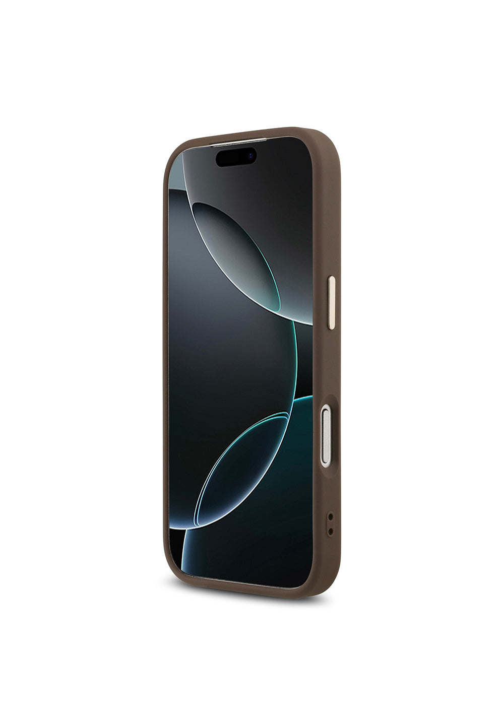 Guess Gold Metal Kamera Çerçeveli 4G Desenli Metal Büyük 4G ve Yazı Logolu – iPhone 18 Pro Max Kılıfı